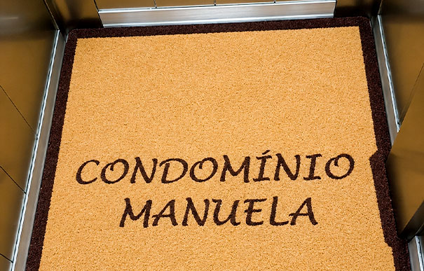 Capacho personalizado para elevador