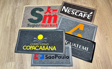 Tapete secante personalizado para entrada de alto tráfego Tapete secante personalizado para entrada de alto tráfego