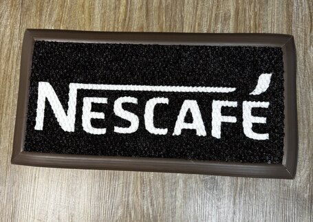 Tapete secante personalizado para área comercial