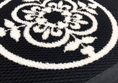 Tapete secante com personalização em alto relevo visual