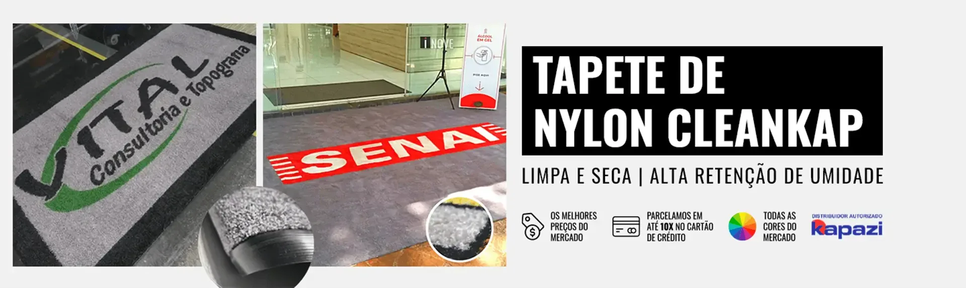 Tapete de nylon CleanKap